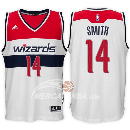 Maglia NBA Smith Washington Wizards Bianco